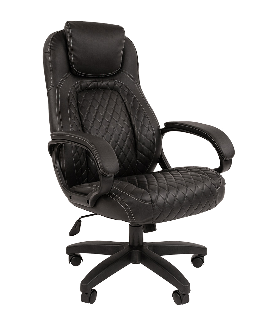 Кресло руководителя Chairman 432, черный | Защита-Офис - интернет-магазин сейфов, кресел, металлической 