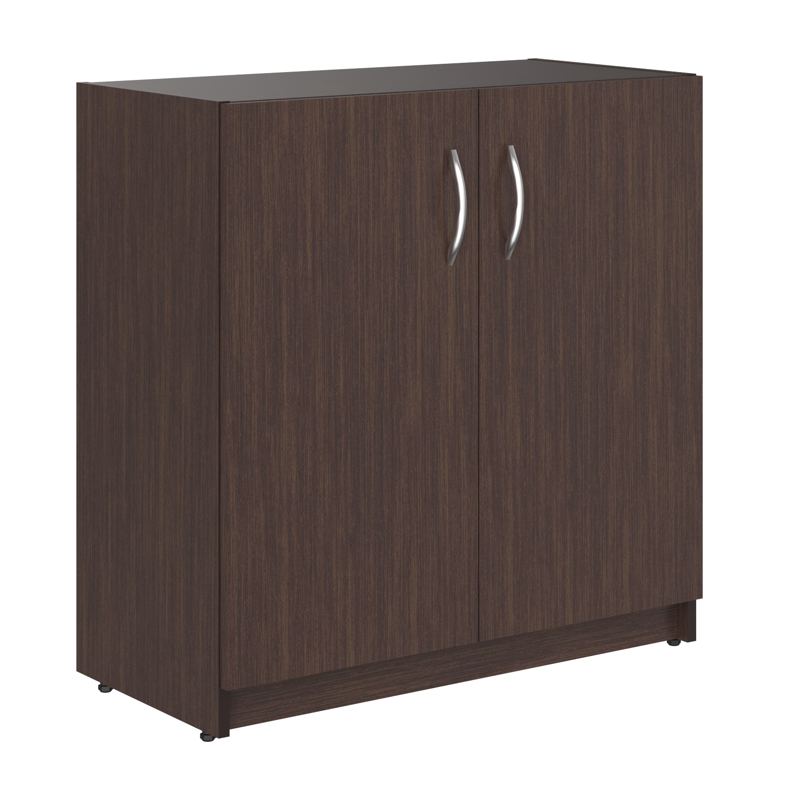 Шкаф с глухими малыми дверьми SR-2W.1 легно темный 770*375*790 Simple | Защита-Офис - интернет-магазин сейфов, кресел, металлической 