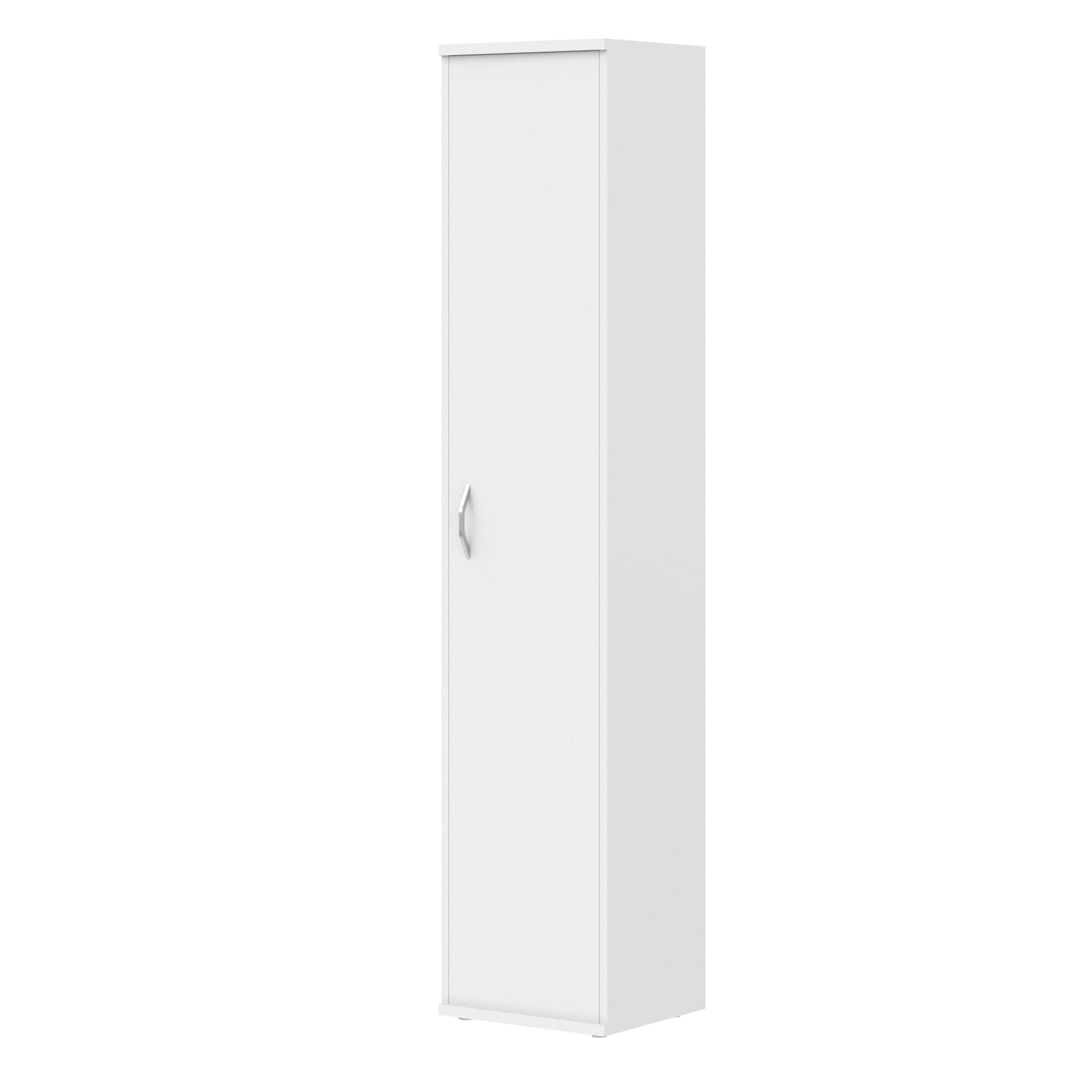 Шкаф колонка с глухой дверью СУ-1.9(R) белый 406*365*1975 Imago | Защита-Офис - интернет-магазин сейфов, кресел, металлической 