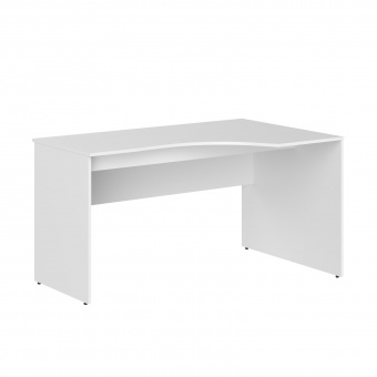 Каркас стола эргономичного SET140-1(R) белый 1400*900*760 Simple