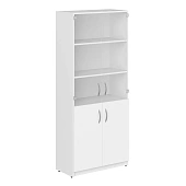 Шкаф комбинированный SR-5W.2 белый 770*375*1817 Simple, sale | Защита-Офис - интернет-магазин сейфов, кресел, металлической 
