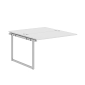 Стол промежуточный XIQWST 1214 Белый/Алюминий 1200х1406х750 XTEN-Q | Защита-Офис - интернет-магазин сейфов, кресел, металлической 