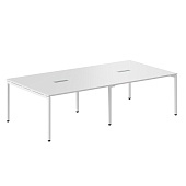 Конференц стол XSCT 2714 белый/белый 2764*1406*750 Xten-S | Защита-Офис - интернет-магазин сейфов, кресел, металлической 