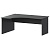 Стол эргономичный левый А-201.ЛВ Антрацит 1600x1200x760 Арго | Защита-Офис - интернет-магазин сейфов, кресел, металлической 