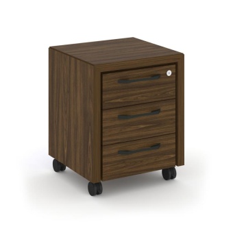 Corner Тумба мобильная COR.TM-1 Орех Лоренцо 480*450*600 | Защита-Офис - интернет-магазин сейфов, кресел, металлической и офисной мебели в Казани и Йошкар-Оле