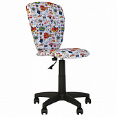 Кресло детское "Polly GTS" серое с рисунком | Защита-Офис - интернет-магазин сейфов, кресел, металлической 
