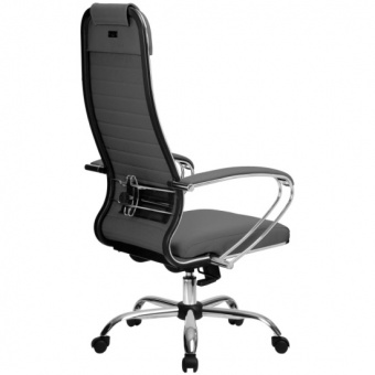 Кресло руководителя Метта комплект 6.1 CH, серый | Защита-Офис - интернет-магазин сейфов, кресел, металлической йцу