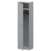 Шкаф для одежды А-308 Серый 560x365x2000 Арго | Защита-Офис - интернет-магазин сейфов, кресел, металлической 