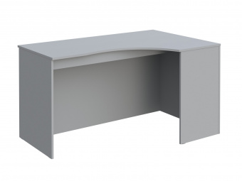 Стол эргономичный SE-1400(R) серый 1400*900*760 Simple | Защита-Офис - интернет-магазин сейфов, кресел, металлической йцу