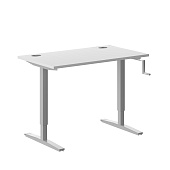 Стол письменный XTUP 127 Белый/Серый 1200х700х750 XTEN-UP | Защита-Офис - интернет-магазин сейфов, кресел, металлической 