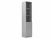 Шкаф колонка с глухой малой дверью SR-5U.5(L) серый 386*375*1815 Simple | Защита-Офис - интернет-магазин сейфов, кресел, металлической 