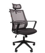 Кресло руководителя Chairman 545, серый | Защита-Офис - интернет-магазин сейфов, кресел, металлической 