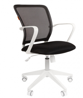 Кресло компьютерное Chairman 698 white, черный | Защита-Офис - интернет-магазин сейфов, кресел, металлической йцу