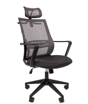 Кресло руководителя Chairman 545, серый | Защита-Офис - интернет-магазин сейфов, кресел, металлической и офисной мебели в Казани и Йошкар-Оле