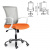 Кресло детское Brabix "Wings MG-306" серое/оранжевое | Защита-Офис - интернет-магазин сейфов, кресел, металлической  