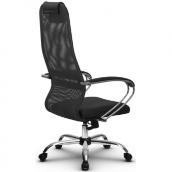 Кресло руководителя Metta SU-BK CH 8, т.серый | Защита-Офис - интернет-магазин сейфов, кресел, металлической йцу