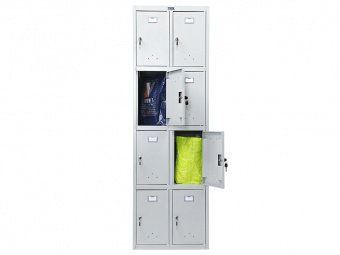 Шкаф для сумок практик LS-24 | Защита-Офис - интернет-магазин сейфов, кресел, металлической и офисной мебели в Казани и Йошкар-Оле