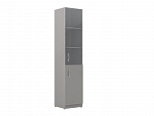 Шкаф колонка комбинированая SR-5U.2(R) серый 386*375*1815 Simple | Защита-Офис - интернет-магазин сейфов, кресел, металлической 