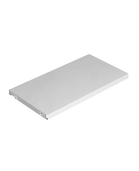 Полка металлическая GSm 60х30 белая | Защита-Офис - интернет-магазин сейфов, кресел, металлической и офисной мебели в Казани и Йошкар-Оле