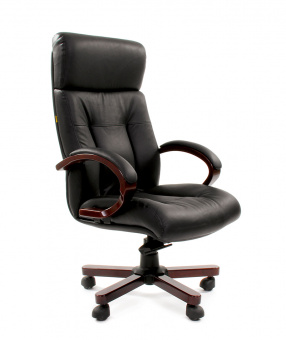 Кресло руководителя Chairman 421, черный | Защита-Офис - интернет-магазин сейфов, кресел, металлической йцу