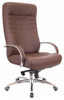 Кресло руководителя Orion AL M Экокожа, коричневый | Защита-Офис - интернет-магазин сейфов, кресел, металлической йцу