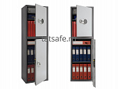 Бухгалтерский шкаф Aiko SL-150/2Т EL | Защита-Офис - интернет-магазин сейфов, кресел, металлической 