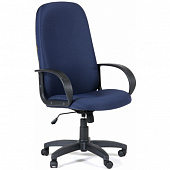Кресло руководителя Chairman 279 JP, черно-синий | Защита-Офис - интернет-магазин сейфов, кресел, металлической 