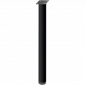 Опора АО-404  Черный 60x60x740 Аксессуары | Защита-Офис - интернет-магазин сейфов, кресел, металлической 