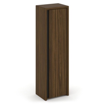Corner Шкаф высокий узкий COR.SU-1.9 (R) Орех Лоренцо/Графит 600*450*2000 | Защита-Офис - интернет-магазин сейфов, кресел, металлической и офисной мебели в Казани и Йошкар-Оле