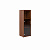 Шкаф колонка с малой стеклянной дверью СУ-2.2 орех французcкий 406*365*1200 Imago | Защита-Офис - интернет-магазин сейфов, кресел, металлической 