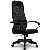 Кресло руководителя Metta SU-BP PL 8, черный/черный | Защита-Офис - интернет-магазин сейфов, кресел, металлической 