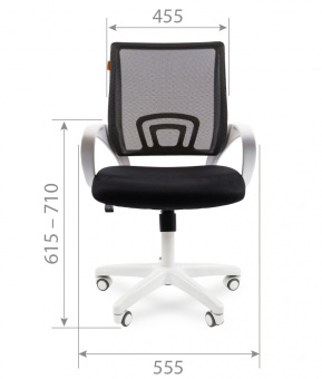 Кресло компьютерное Chairman 696 white, серый | Защита-Офис - интернет-магазин сейфов, кресел, металлической йцу