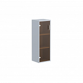Шкаф колонка со стеклянной дверью СУ-2.4 металлик 406*365*1200 Imago | Защита-Офис - интернет-магазин сейфов, кресел, металлической 