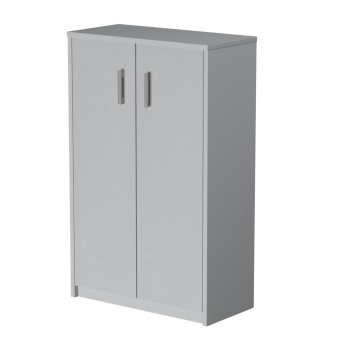 Стеллаж закрытый А-304+А-604 Серый 770x370x1220 Арго | Защита-Офис - интернет-магазин сейфов, кресел, металлической и офисной мебели в Казани и Йошкар-Оле