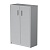 Стеллаж закрытый А-304+А-604 Серый 770x370x1220 Арго | Защита-Офис - интернет-магазин сейфов, кресел, металлической 