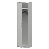 Шкаф для одежды А-308 Белый 560x365x2000 Арго | Защита-Офис - интернет-магазин сейфов, кресел, металлической 