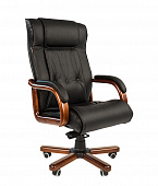 Кресло руководителя Chairman 653, черный | Защита-Офис - интернет-магазин сейфов, кресел, металлической 