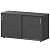 Тумба-купе АМТ-12.7 Антрацит 1236x442x760 Арго | Защита-Офис - интернет-магазин сейфов, кресел, металлической 