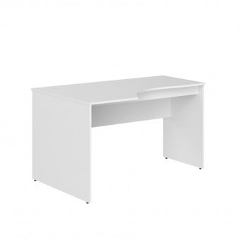 Каркас стола эргономичного SET140-1(L) белый 1400*900*760 Simple
