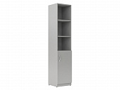 Шкаф колонка с глухой малой дверью SR-5U.5(R) серый 386*375*1815 Simple | Защита-Офис - интернет-магазин сейфов, кресел, металлической 