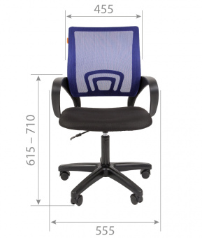 Кресло компьютерное Chairman 696 LT, синий | Защита-Офис - интернет-магазин сейфов, кресел, металлической йцу