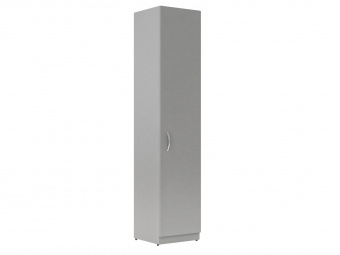 Шкаф колонка с глухой дверью SR-5U.1(R) серый 386*375*1815 Simple