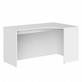 Стол эргономичный SE-1400(R) белый 1400*900*760 Simple | Защита-Офис - интернет-магазин сейфов, кресел, металлической 