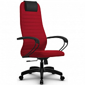 Кресло руководителя Metta SU-BP PL 10, красный/красный | Защита-Офис - интернет-магазин сейфов, кресел, металлической 