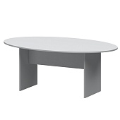 Стол для заседаний А-028 Серый 2000x1200x760 Арго | Защита-Офис - интернет-магазин сейфов, кресел, металлической 