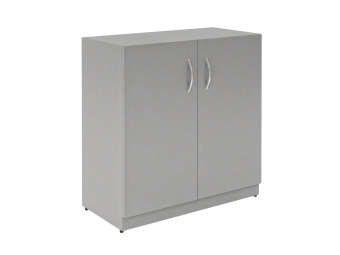 Шкаф с глухими малыми дверьми SR-2W.1 серый 770*375*790 Simple | Защита-Офис - интернет-магазин сейфов, кресел, металлической йцу