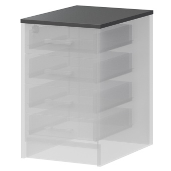 Крышка к приставным тумбам А-707.60 Антрацит 600x440x22 Арго | Защита-Офис Крышка к приставным тумбам А-707.60 Антрацит 600x440x22 Арго | Защита-Офис - интернет-магазин сейфов, кресел, металлической и офисной мебели в Казани и Йошкар-Оле