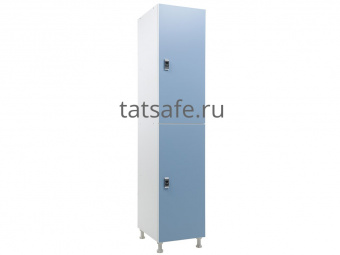 Шкаф для раздевалок WL 12-40 EL голубой/белый | Защита-Офис - интернет-магазин сейфов, кресел, металлической йцу