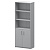 Шкаф А-310 Серый 770x370x2000 Арго | Защита-Офис - интернет-магазин сейфов, кресел, металлической 