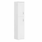 Шкаф колонка с глухой малой и средней дверьми СУ-1.8(L) белый 406*365*1975 Imago | Защита-Офис - интернет-магазин сейфов, кресел, металлической 